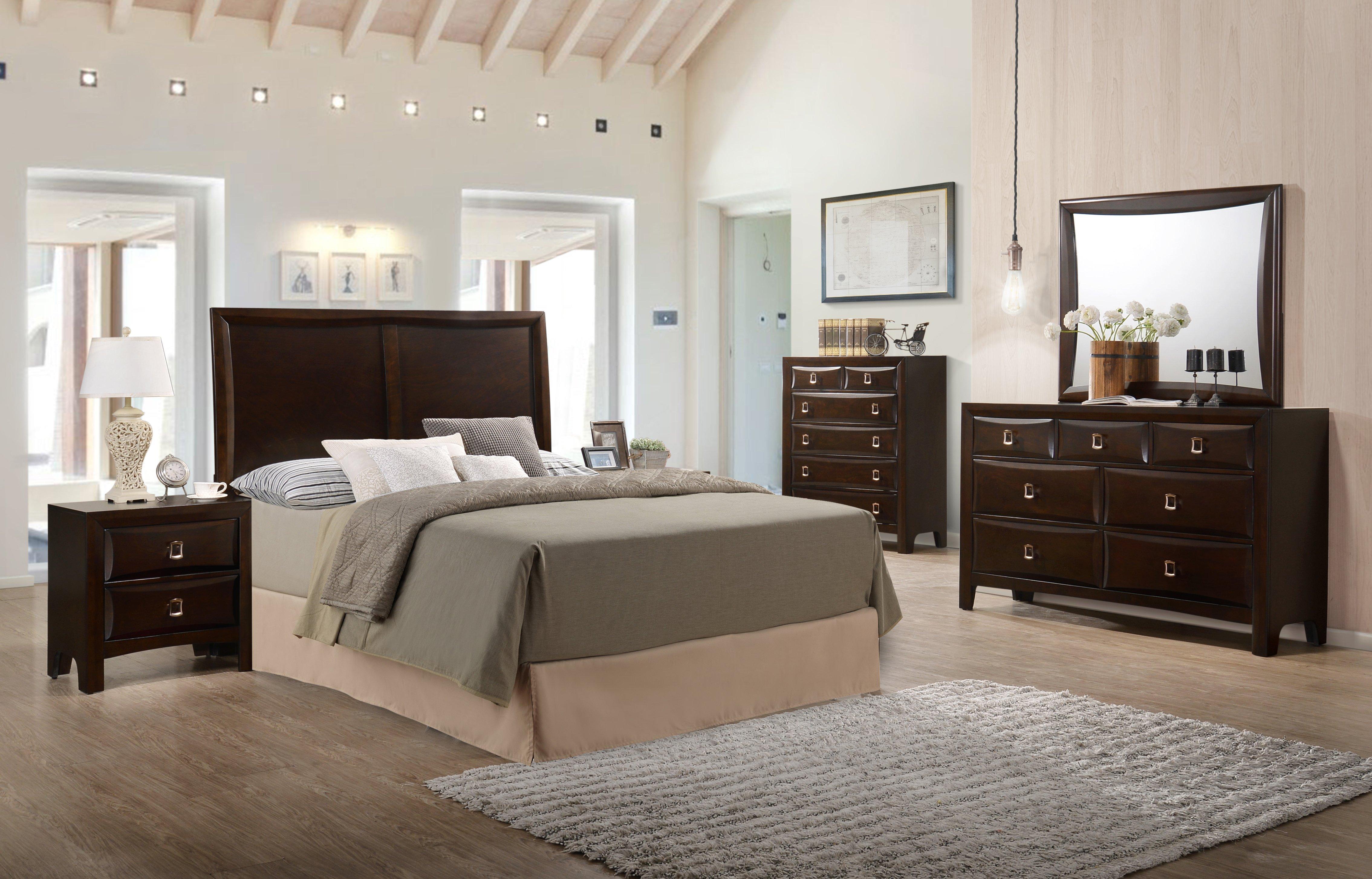 Rent to Own Step One Furniture 4 Piece Franklin II Queen Bedroom Set